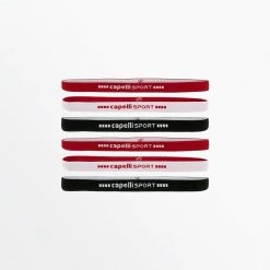 CapelliSport ACCESSORIES 6 PACK ELASTIC HEAD WRAPS SET