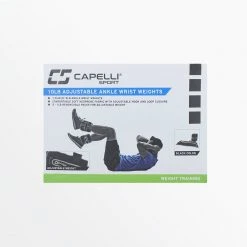 CapelliSport 10LB SOFT ANKLE/WRIST WEIGHTS FITNESS EQUIPMENT