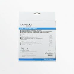 CapelliSport FITNESS EQUIPMENT 3-IN-1 RESISTANCE BAND