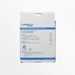 CapelliSport FITNESS EQUIPMENT FLAT RESISTANCE BAND WITH HANDLES 3 CapelliSport FITNESS EQUIPMENT FLAT RESISTANCE BAND WITH HANDLES