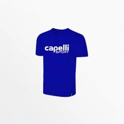 Capellisport.com MEN'S LOGO CREW NECK TEE TOPS