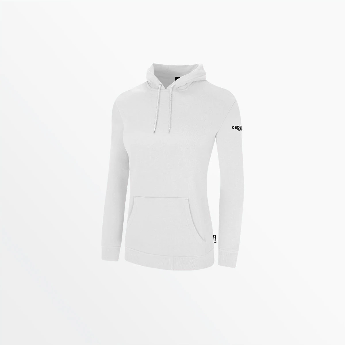 AGA-2054-1WHITEBLACK.jpg CapelliSport WOMEN'S BASICS FLEECE PULLOVER HOODIE