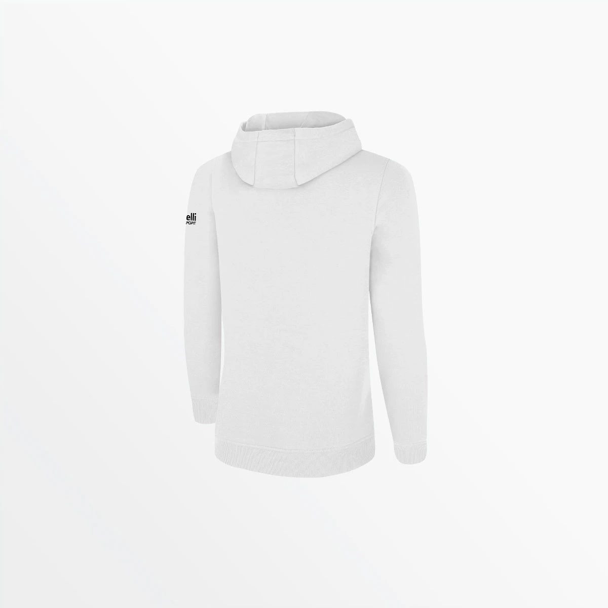 AGA-2054-1WHITEBLACKBK.jpg CapelliSport WOMEN'S BASICS FLEECE PULLOVER HOODIE