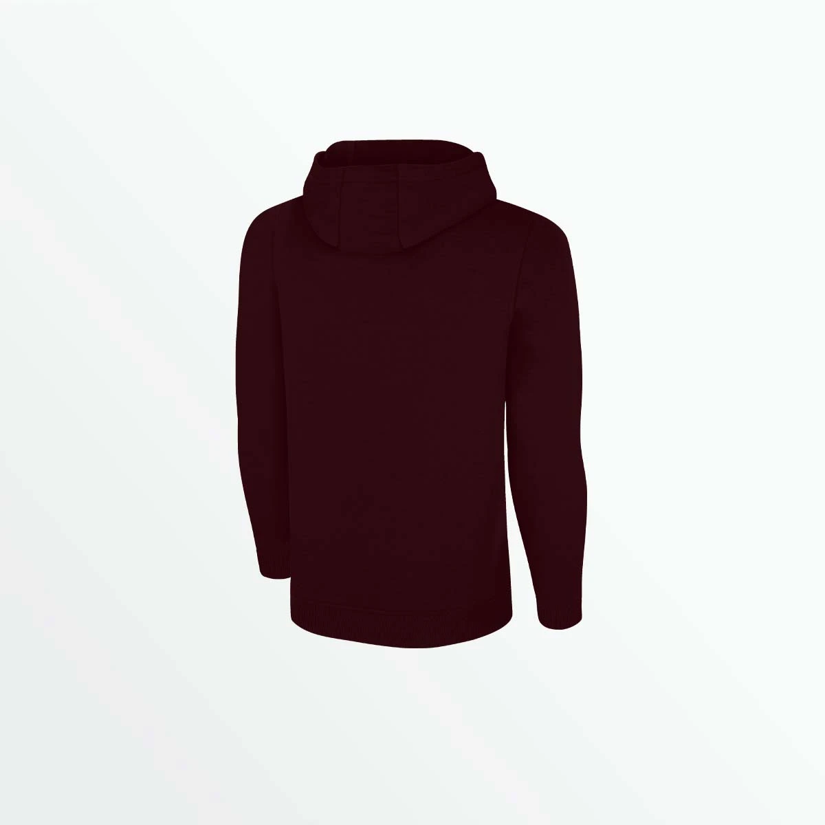 AGA-2086X-1MAROONWHITEBK.jpg CapelliSport YOUTH BASICS FLEECE ZIP UP HOODIE TOPS