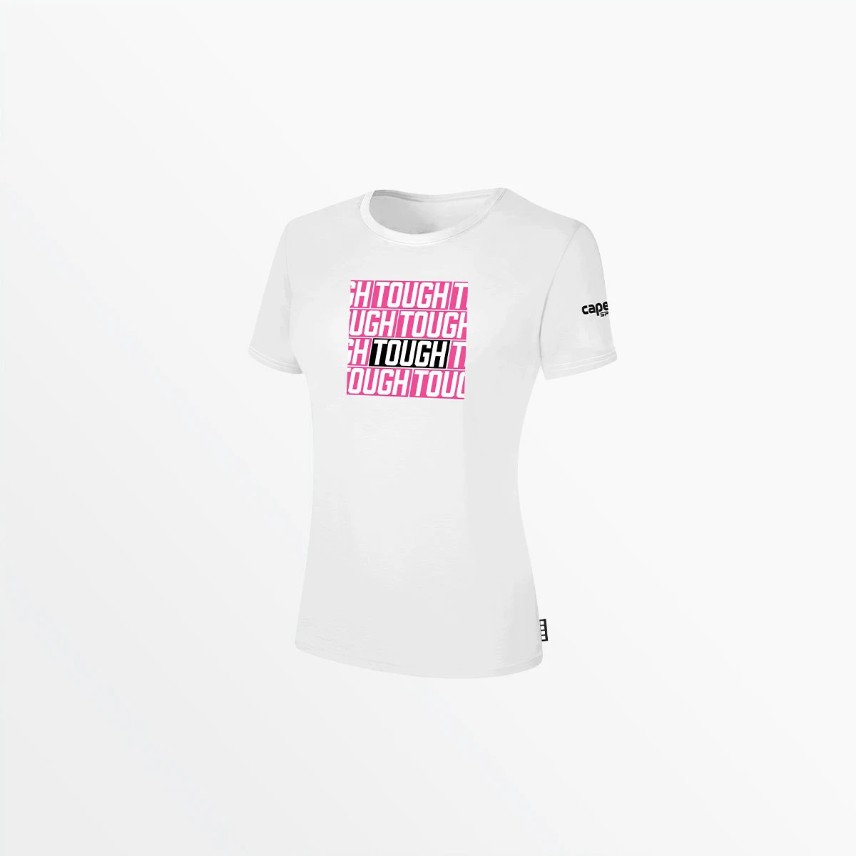 AGA-2173-1CSP-1113WHITEBLACK.jpg CapelliSport STAY TOUGH - WOMEN'S SHORT SLEEVE TEE SHIRT TOPS