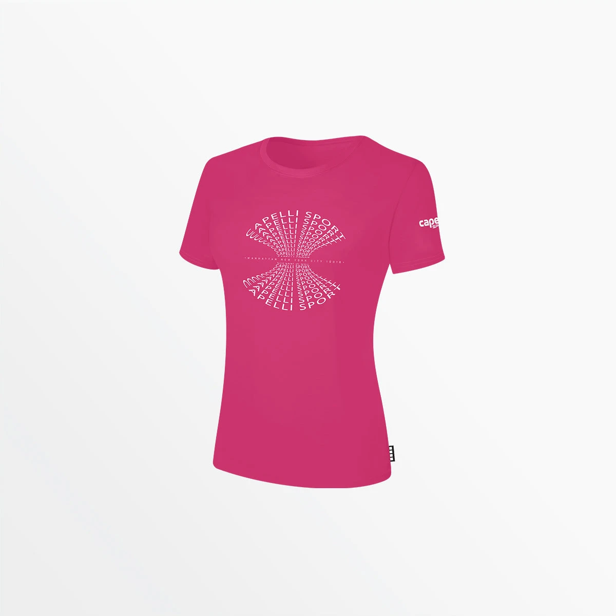 AGA-2173-1_CSP-1024_PINK_WHITE.jpg CapelliSport TOPS NY BURST - WOMEN'S SHORT SLEEVE TEE SHIRT