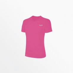 Capellisport.com WOMEN'S LIFESTYLE V-NECK POLY TEE