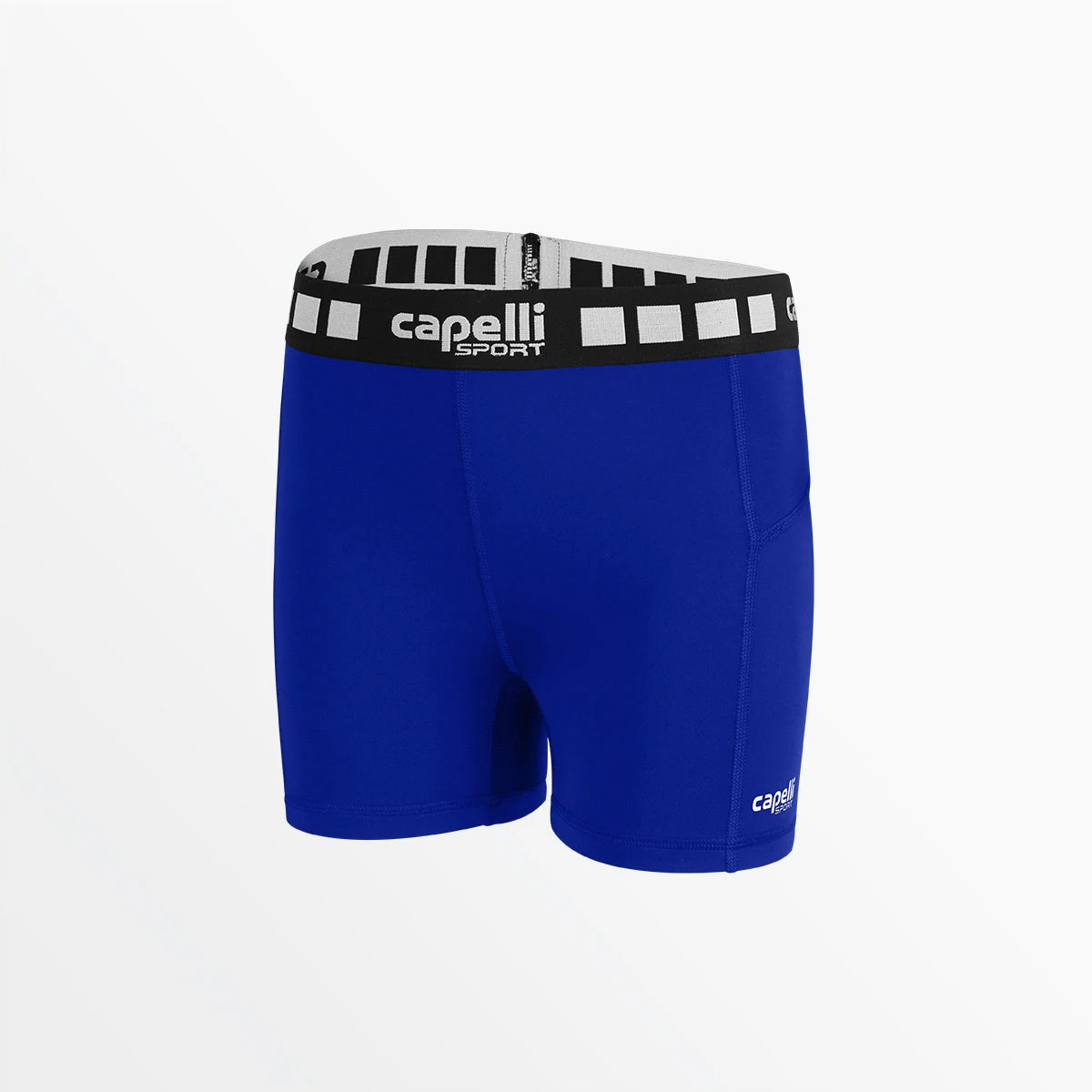 AGA-2315_ROYAL_BLUE_WHITE.jpg CapelliSport BOTTOMS WOMEN'S 5" PERFORMANCE SHORTS