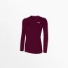 Capellisport.com TOPS WOMEN'S LIFESTYLE V-NECK LONG SLEEVE POLY TEE
