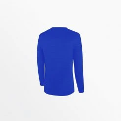 Capellisport.com TOPS WOMEN'S LIFESTYLE V-NECK LONG SLEEVE POLY TEE