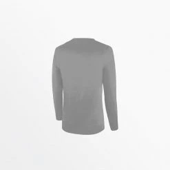 Capellisport.com TOPS WOMEN'S LIFESTYLE V-NECK LONG SLEEVE POLY TEE