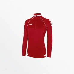 CapelliSport WOMEN'S UPTOWN 1/4 ZIP TRAINING TOP 2 CapelliSport WOMEN'S UPTOWN 1/4 ZIP TRAINING TOP
