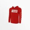 Capellisport.com MEN'S LIFESTYLE FLEECE HOODIE WITH LOGO AND 4 CUBE SLEEVES