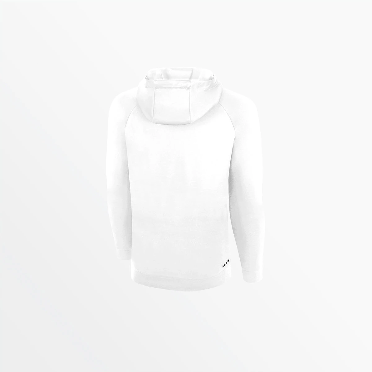 AGA-3481LFSWHITEBLACKBK.jpg Capellisport.com TOPS MEN'S LIFESTYLE THERMA FLEECE PULLOVER HOODIE