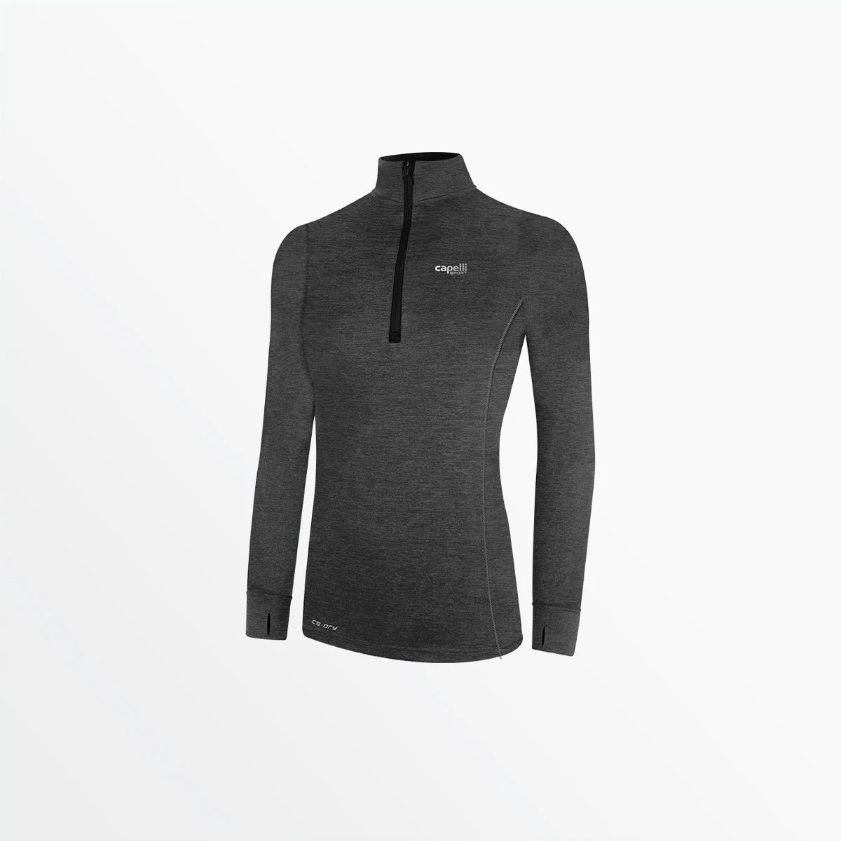 AGA-3555LFSDARKHEATHERGREY_7a6c3811-e0fd-4bcd-a946-84fa77af3065.jpg Capellisport.com WOMEN'S LIFESTYLE 1/4 ZIP RUNNING TOP TOPS