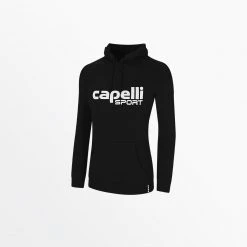 Capellisport.com WOMEN'S LOGO FLEECE PULLOVER HOODIE TOPS