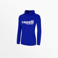 Capellisport.com WOMEN'S LOGO FLEECE PULLOVER HOODIE TOPS