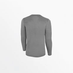 Capellisport.com YOUTH BASICS CREW NECK LONG SLEEVE POLY TEE