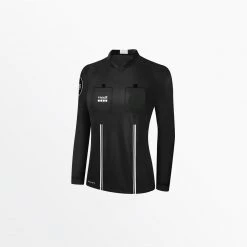 CapelliSport TOPS WOMEN'S OFFICIAL REFEREE V-NECK LONG SLEEVE JERSEY