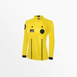 CapelliSport TOPS WOMEN'S OFFICIAL REFEREE V-NECK LONG SLEEVE JERSEY