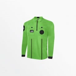 CapelliSport MEN'S OFFICIAL REFEREE 1/4 ZIP LONG SLEEVE JERSEY TOPS