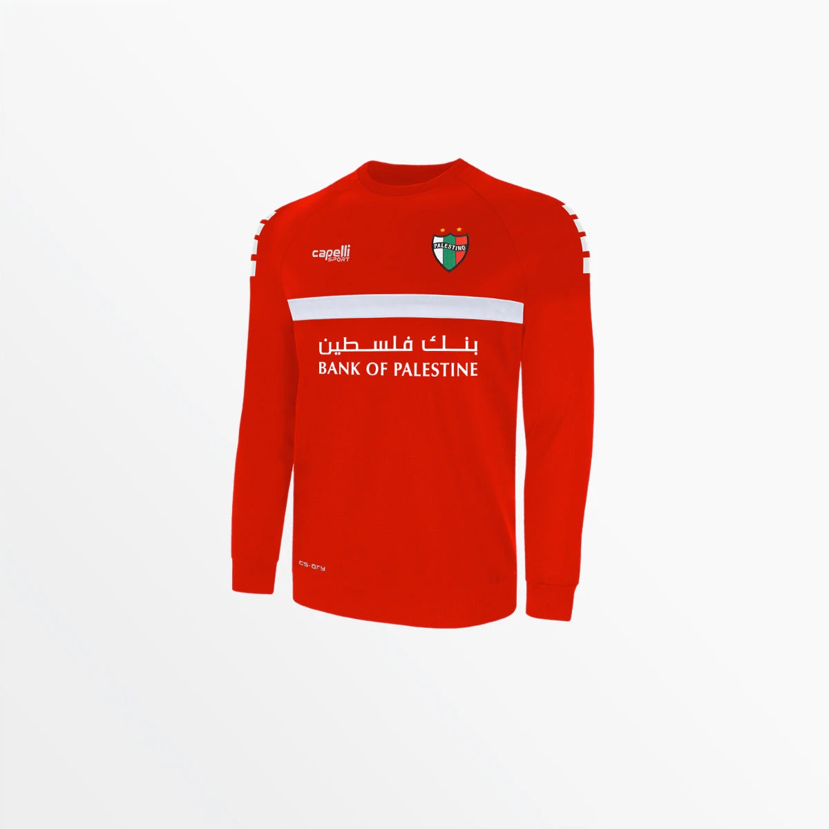 AGA-5651DPBRIGHTREDWHITE.jpg Capellisport.com ADULT PALESTINO SPARROW POLY SWEATER TOPS