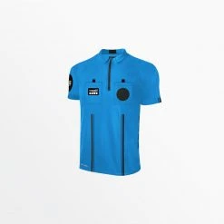 CapelliSport TOPS MEN'S OFFICIAL REFEREE 1/4 ZIP SHORT SLEEVE JERSEY