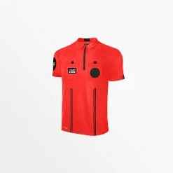 CapelliSport TOPS MEN'S OFFICIAL REFEREE 1/4 ZIP SHORT SLEEVE JERSEY