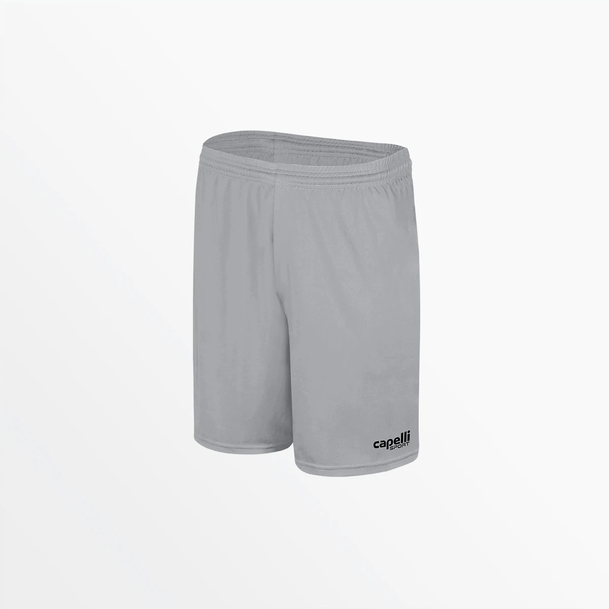 AGA-6559LIGHTGREYBLACK.jpg Capellisport.com ADULT TEAM MATCH SHORTS