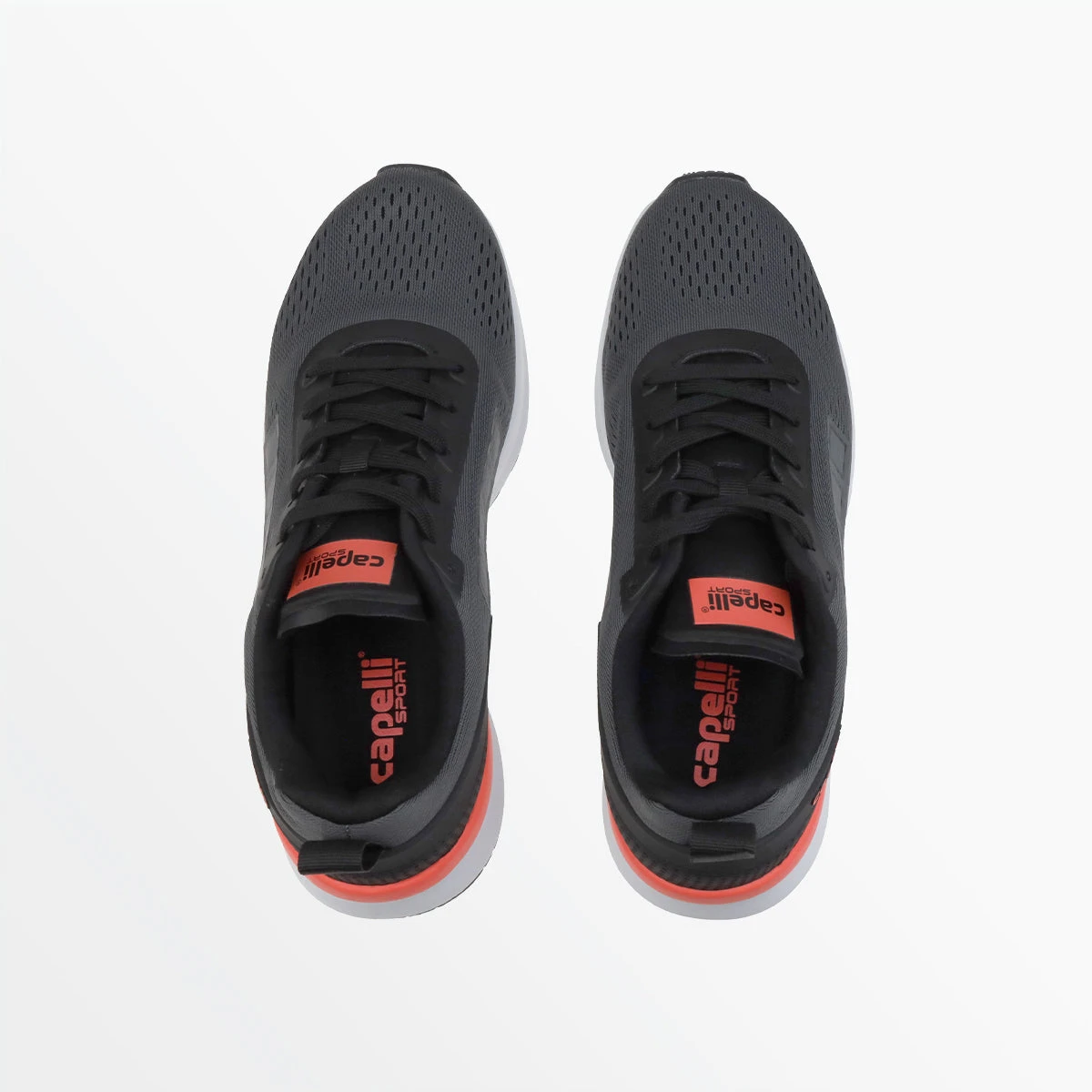 AGX-1753BLACKDARKGREYNEONCORALTOP2.jpg CapelliSport SHOP ALL YOUTH PRO GLIDE II SHOE