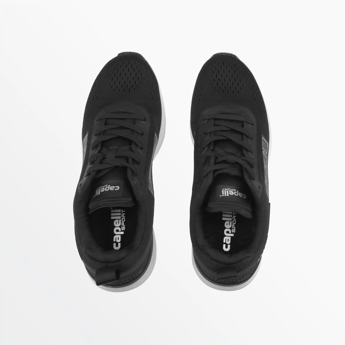 AGX-1753BLACKMETALLICSILVERTOP2.jpg CapelliSport SHOP ALL YOUTH PRO GLIDE II SHOE