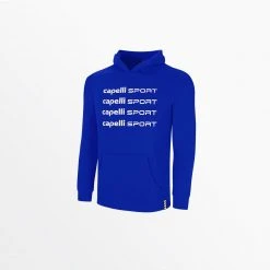 CapelliSport TOPS YOUTH LIFESTYLE FLEECE PULLOVER HOODIE