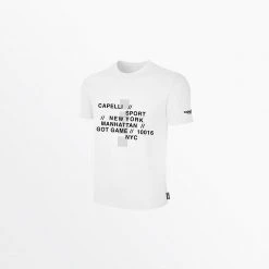 CapelliSport NY 4-CUBE - YOUTH SHORT SLEEVE TEE SHIRT TOPS